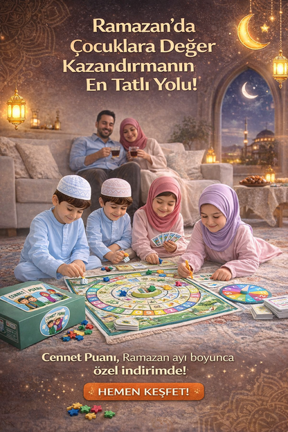 Cennet Puanı – Dini Eğitici ve Eğlenceli Masa Oyunu