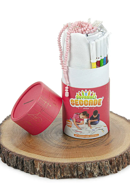 Boyamalı Yıkanabilir Seccade Seti