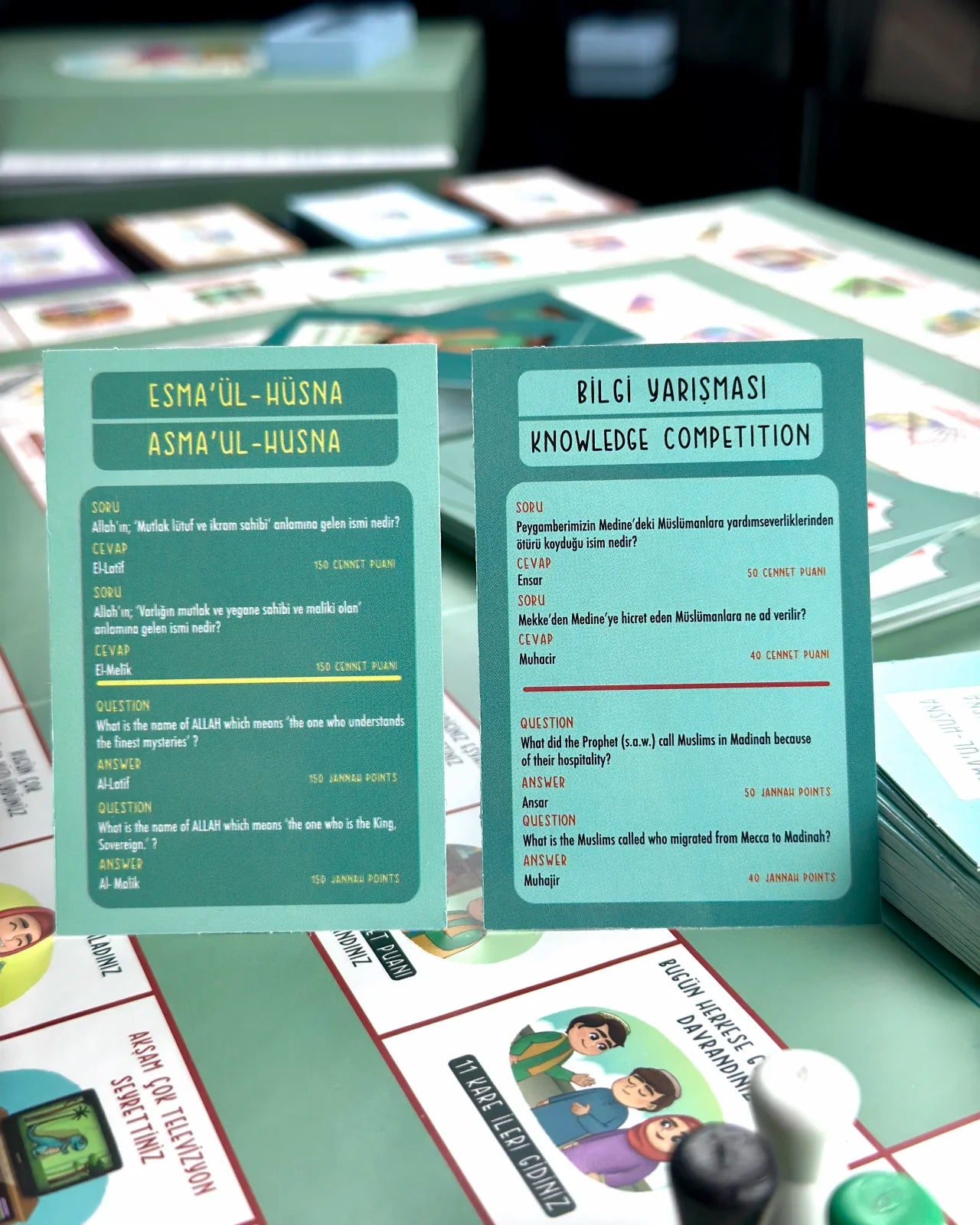 Cennet Puanı – Dini Eğitici ve Eğlenceli Masa Oyunu